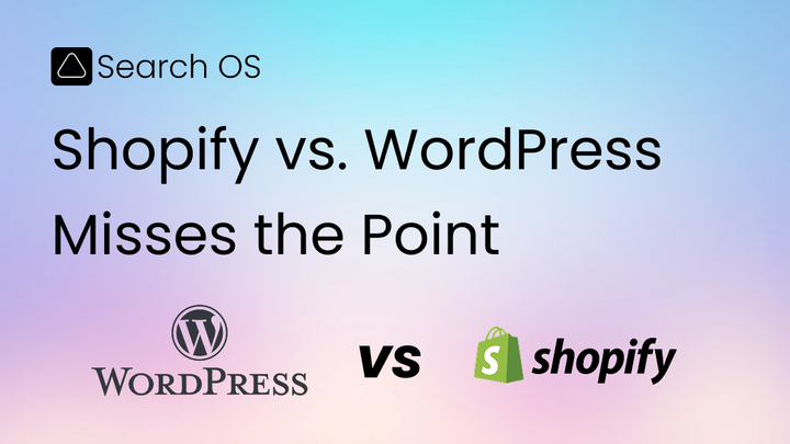 Ecommerce Crawlability: The Technical Gap Shopify and WordPress Don't Fix